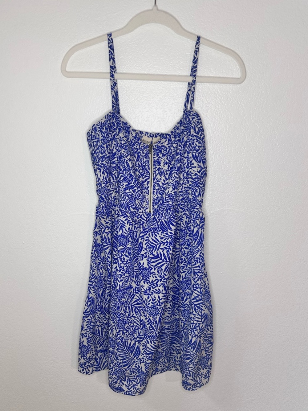 ROXY Blue and White Sundress SIZE XL